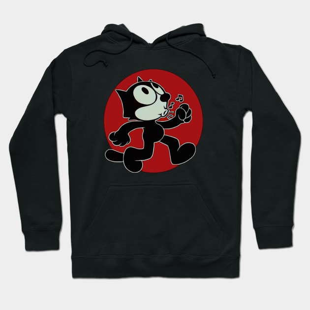 Felix The Cat Hoodie by mart07